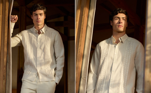 como vestir una guayabera