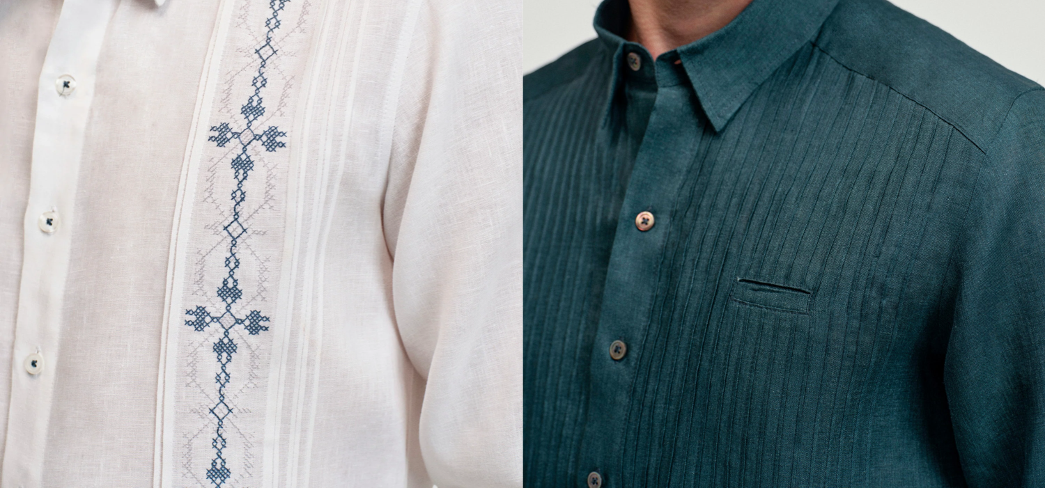 Guayabera moderna hotsell