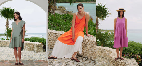 vestidos de playa