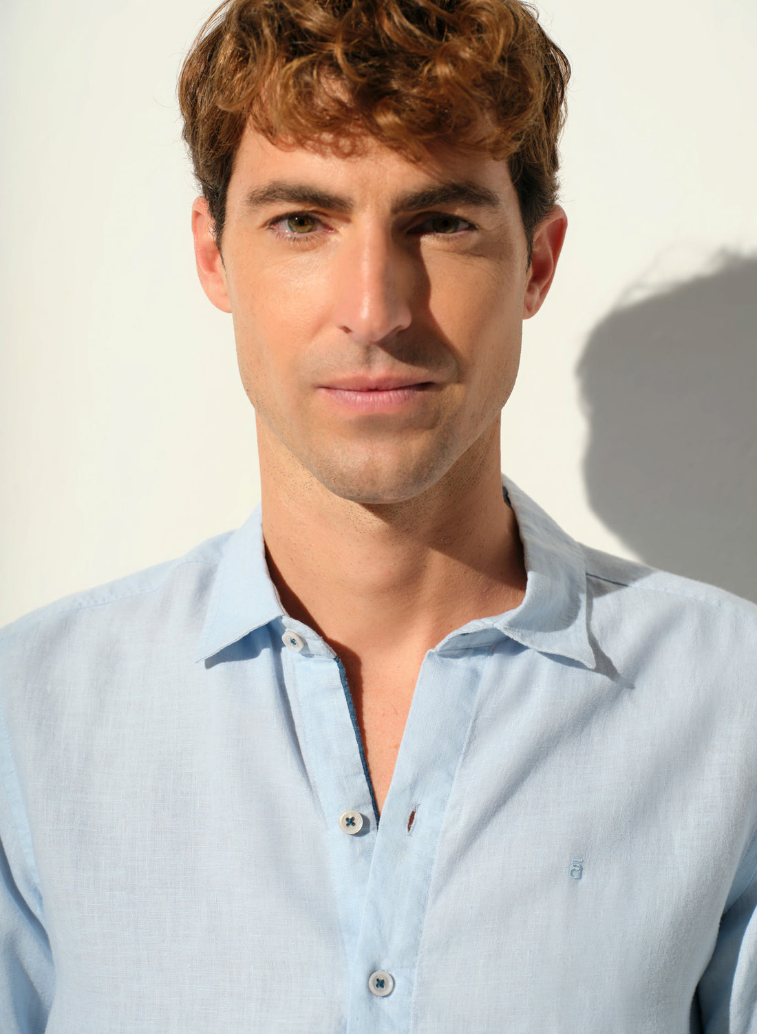 Camisa manga larga Lino Algodón Balem