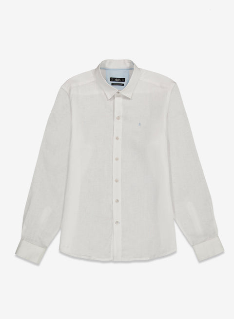 Camisa manga larga Lino Algodón Balem