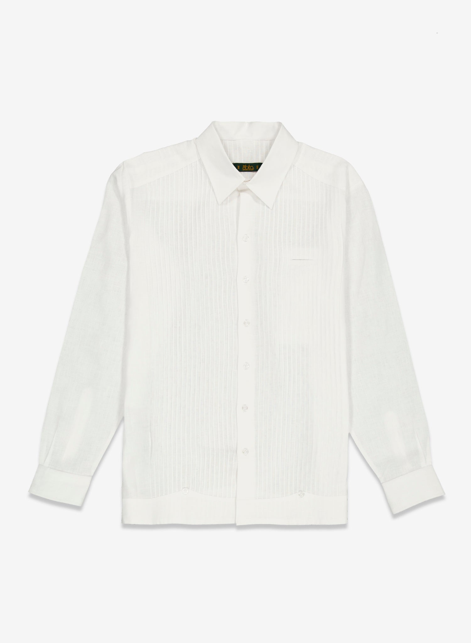 Guayabera manga larga 100% Lino Presidencial