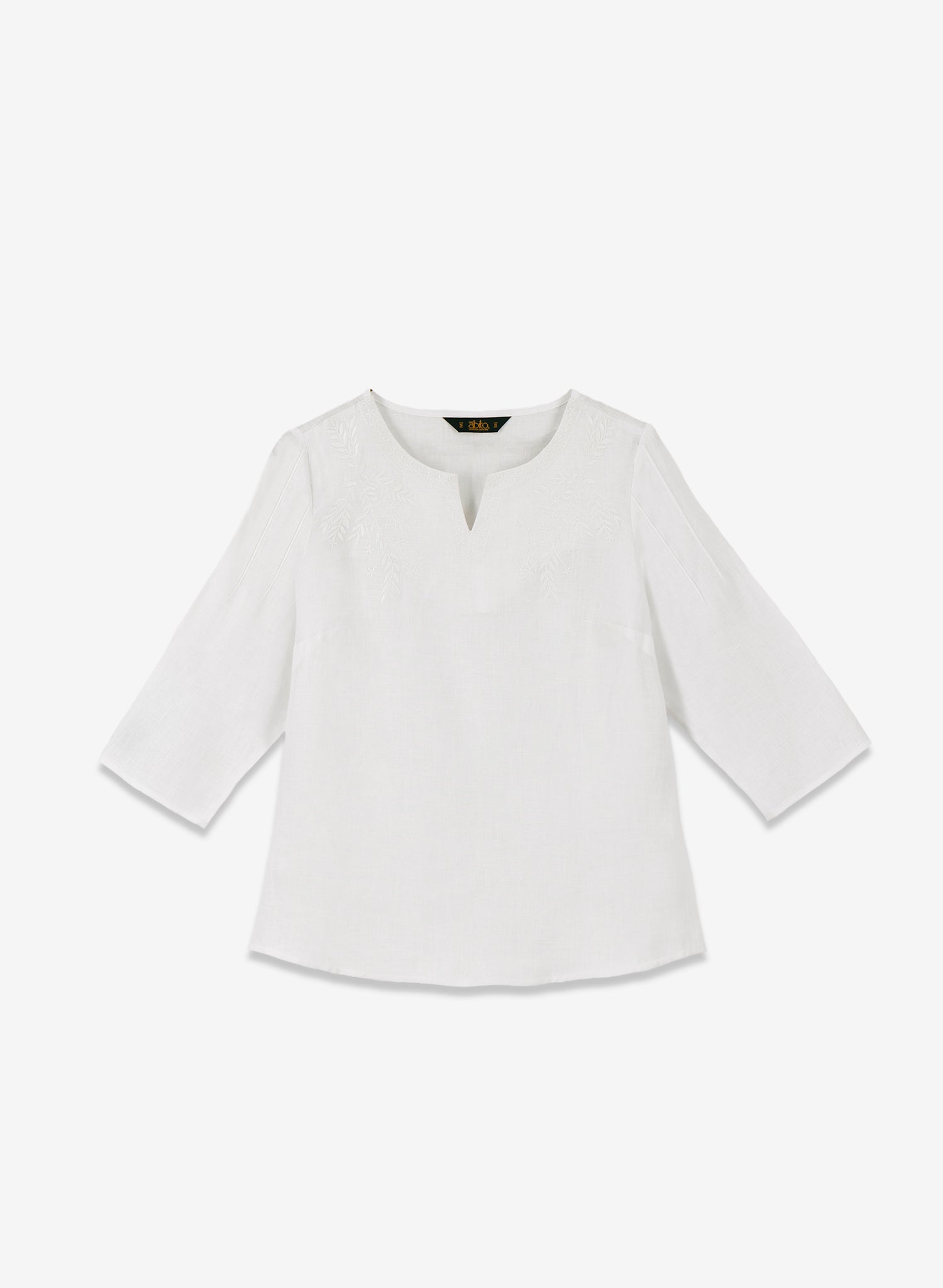 Blusa manga 3/4 100% Lino jiguani