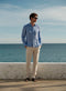 Pantalón Básico 100% Lino Slim Fit Natural