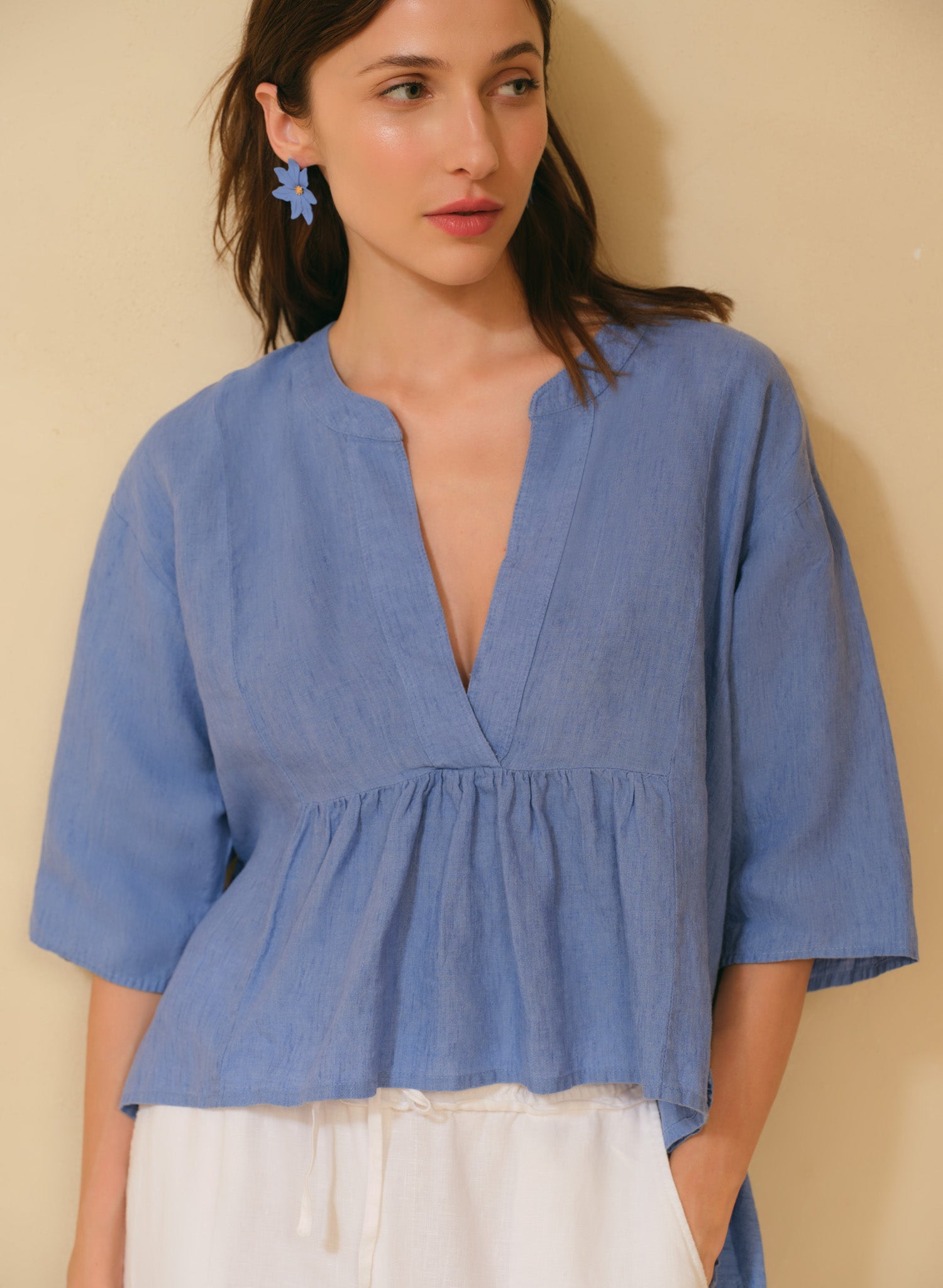 Blusa Manga Corta Haifa