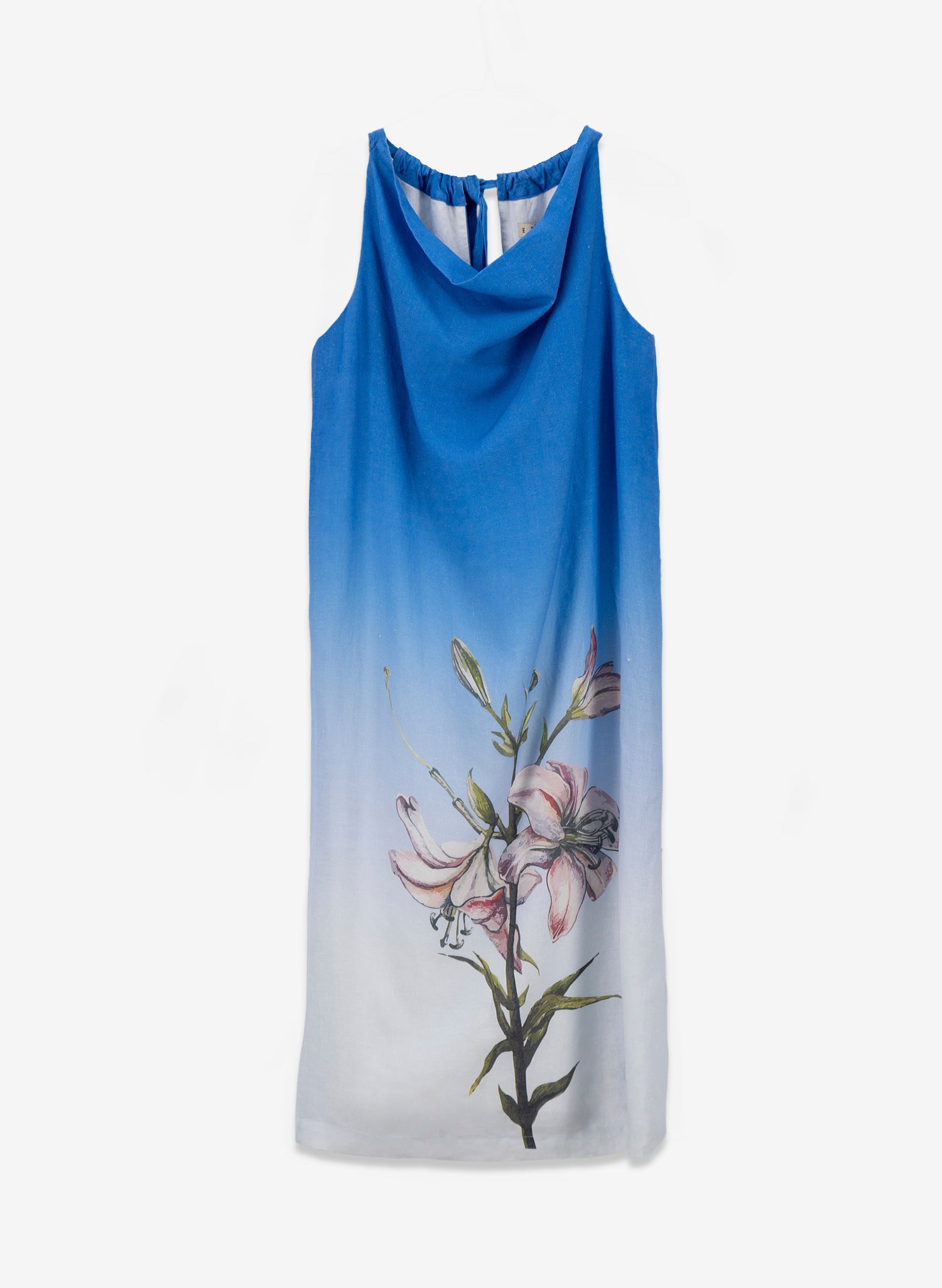 Vestido Midi 100% Lino Hakeana