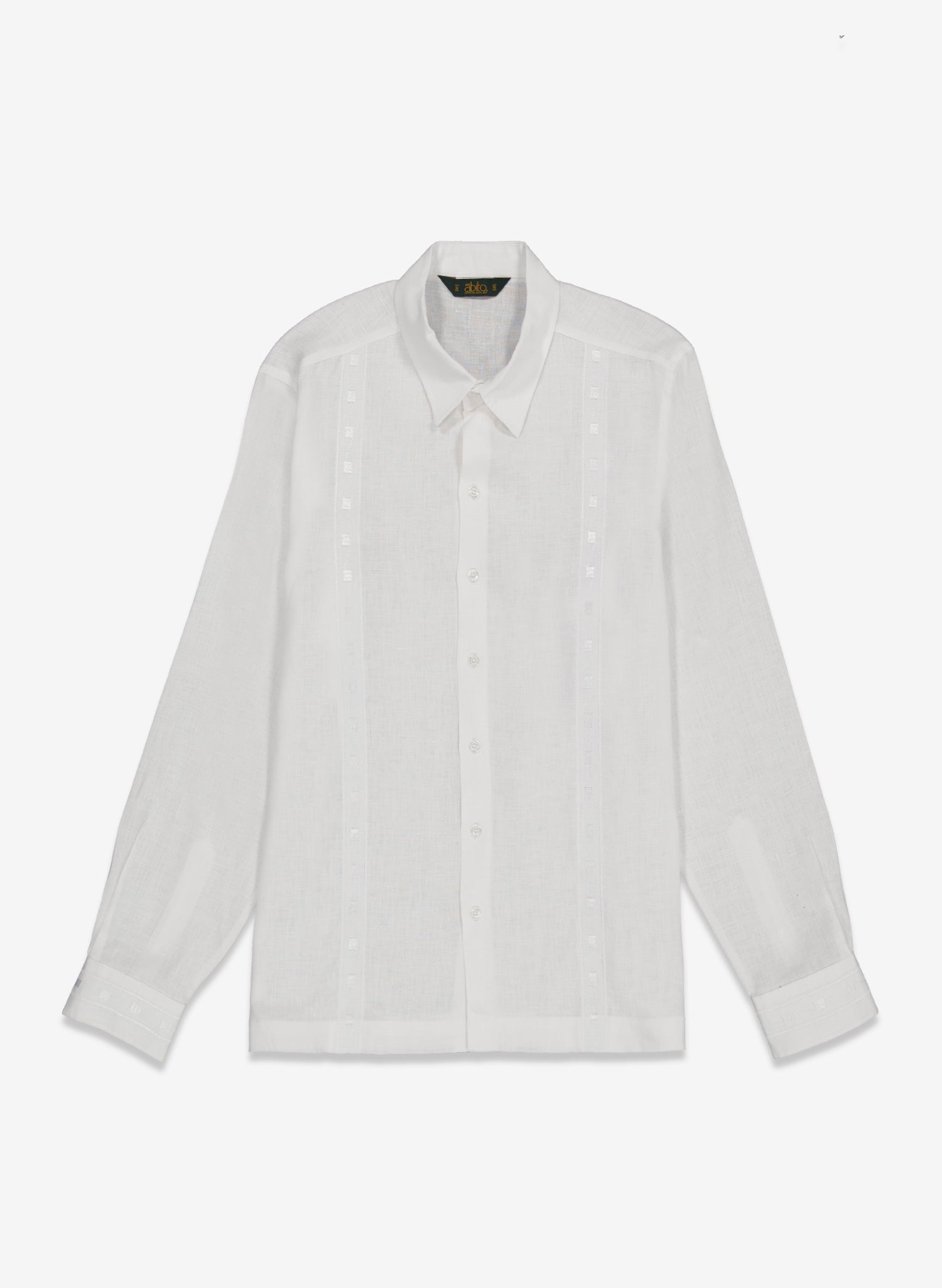 Guayabera manga larga 100% Lino Vicente