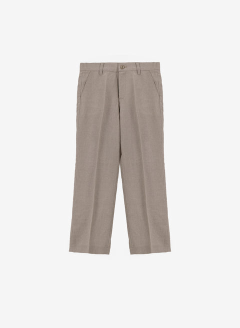 Pantalón Natural 100% Lino para Niño
