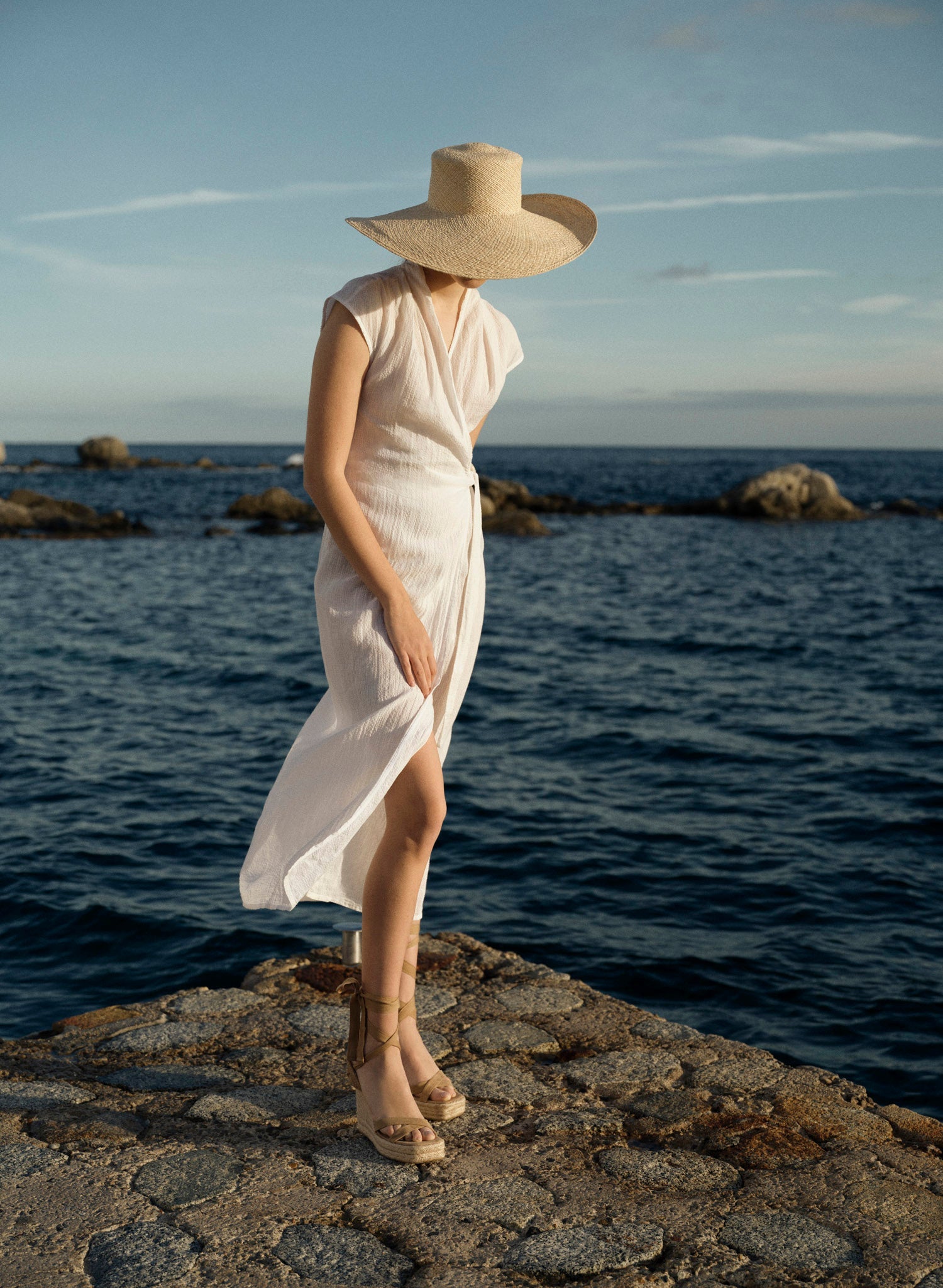 Vestido largo 100% Lino Erie