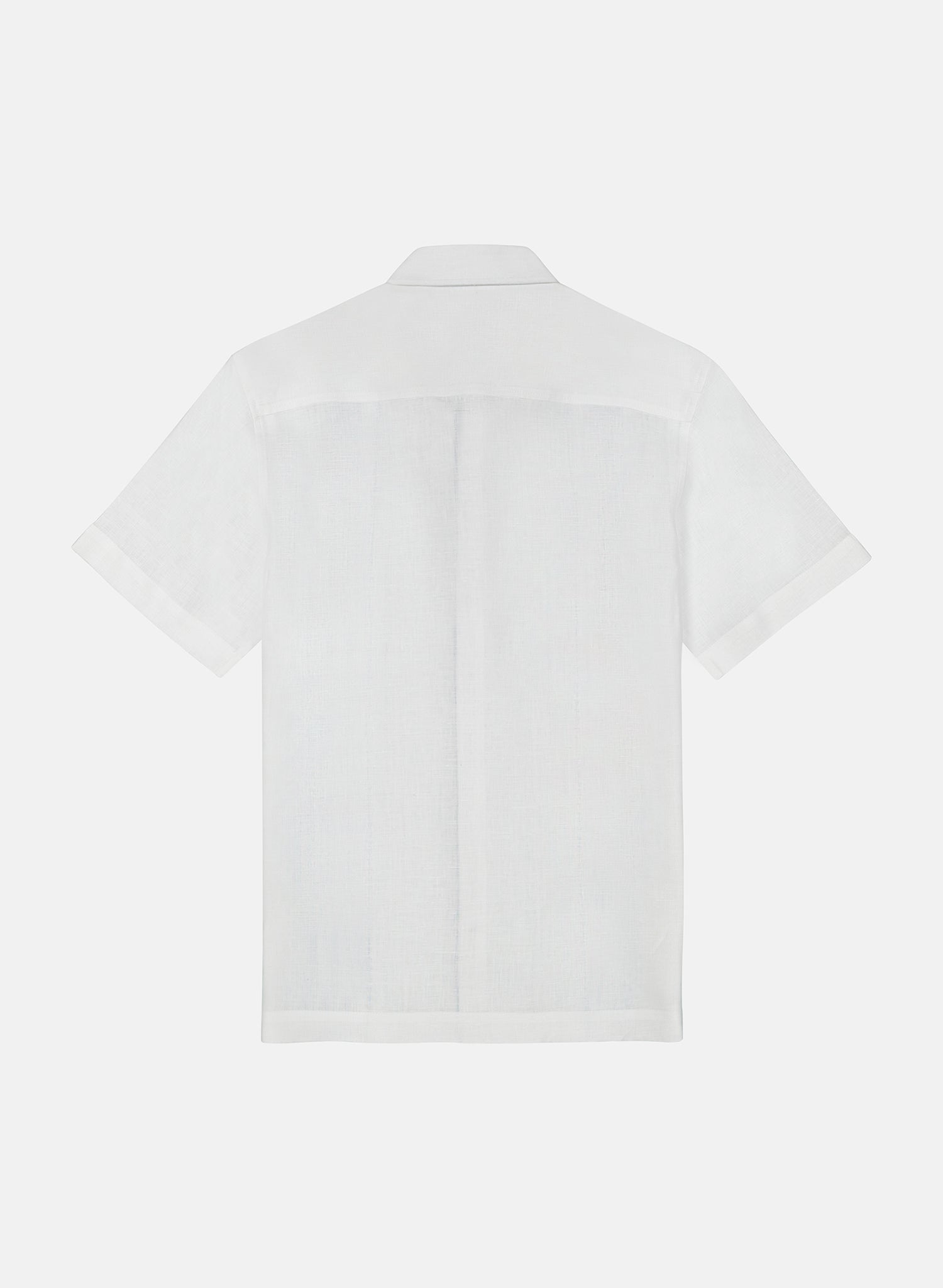 Guayabera Manga Corta 100% Lino Cachon