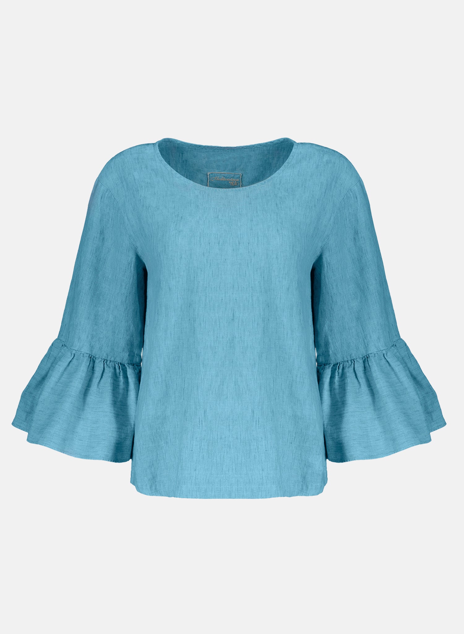 Blusa Manga Larga 100% Lino Nidoking