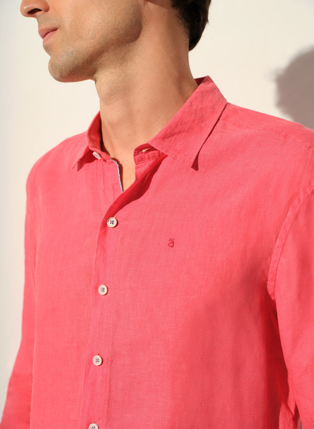 Camisa manga larga 100% Lino Balem