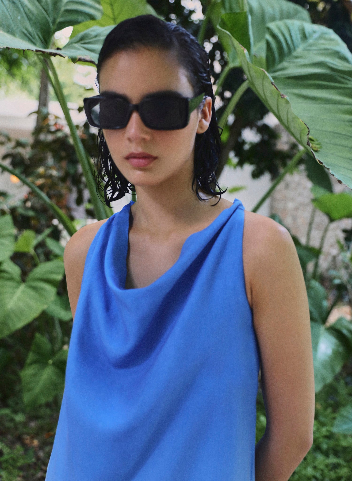 Vestido Midi 100% Lino Hakeana