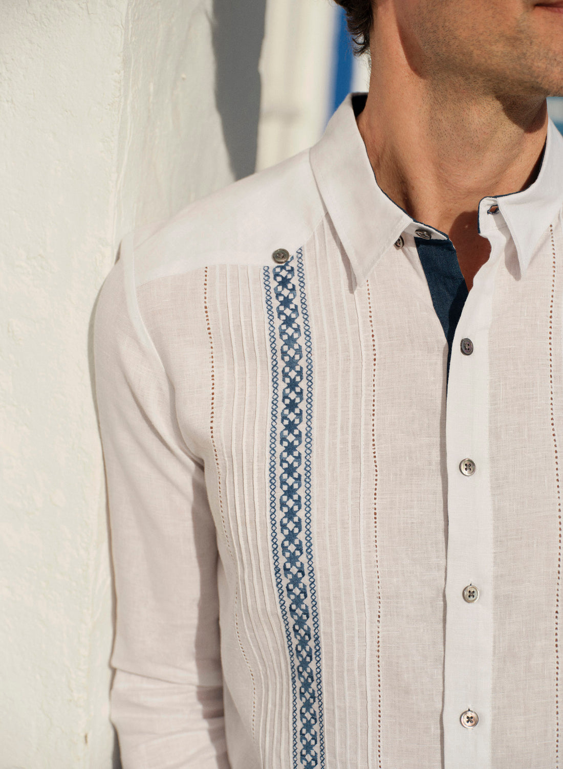 Guayabera 100% Lino Fulang