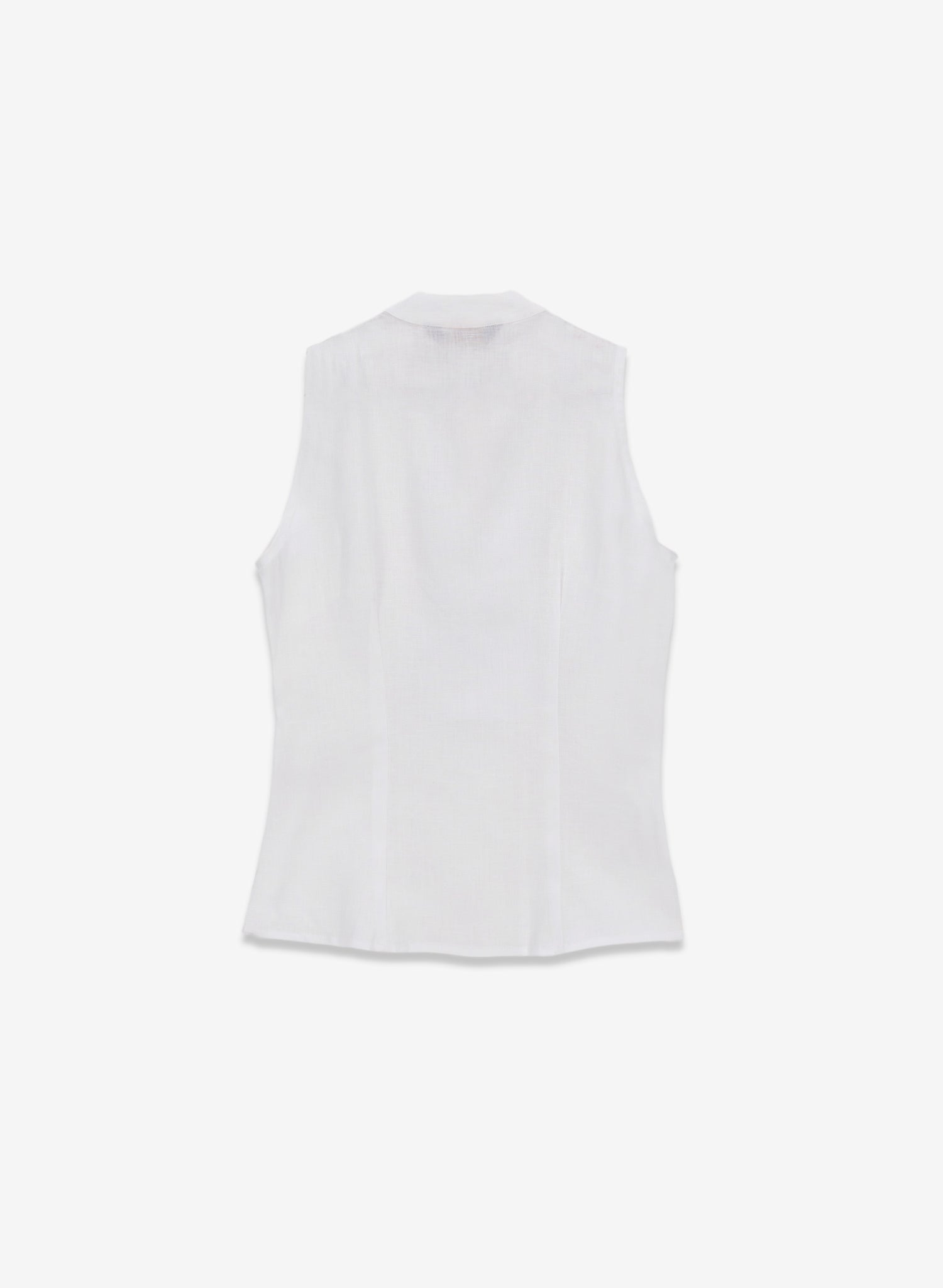 Blusa Cuello Mao 100% Lino Oyuki