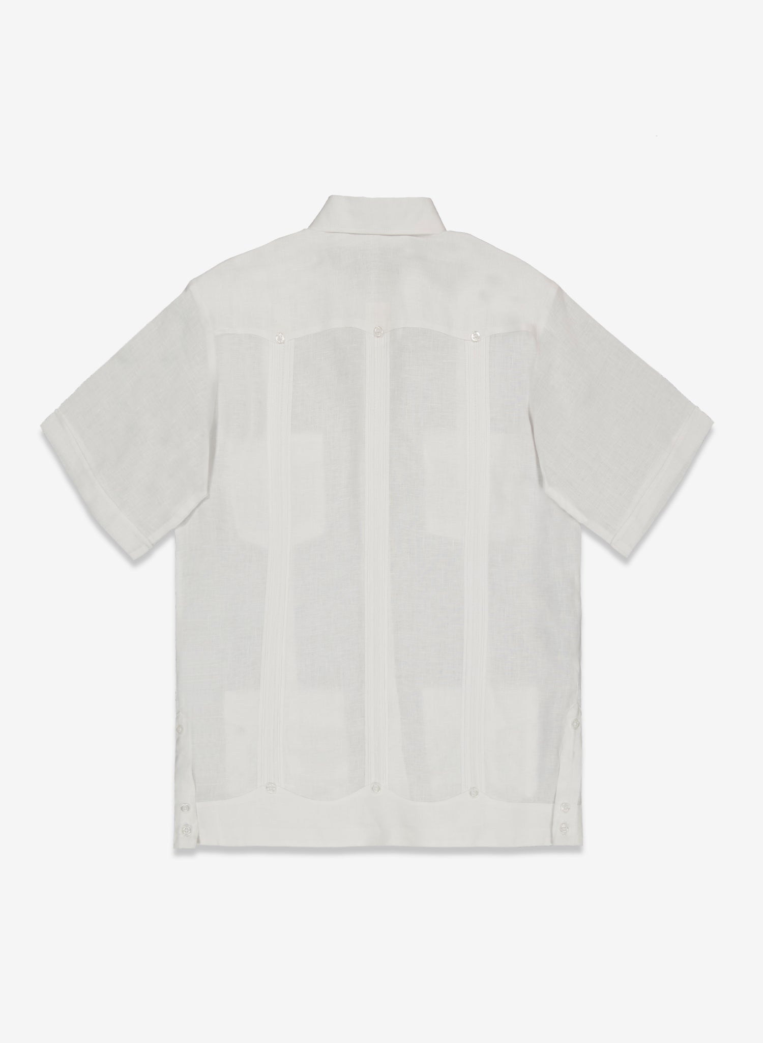 Guayabera manga corta 100% Lino Tradicional