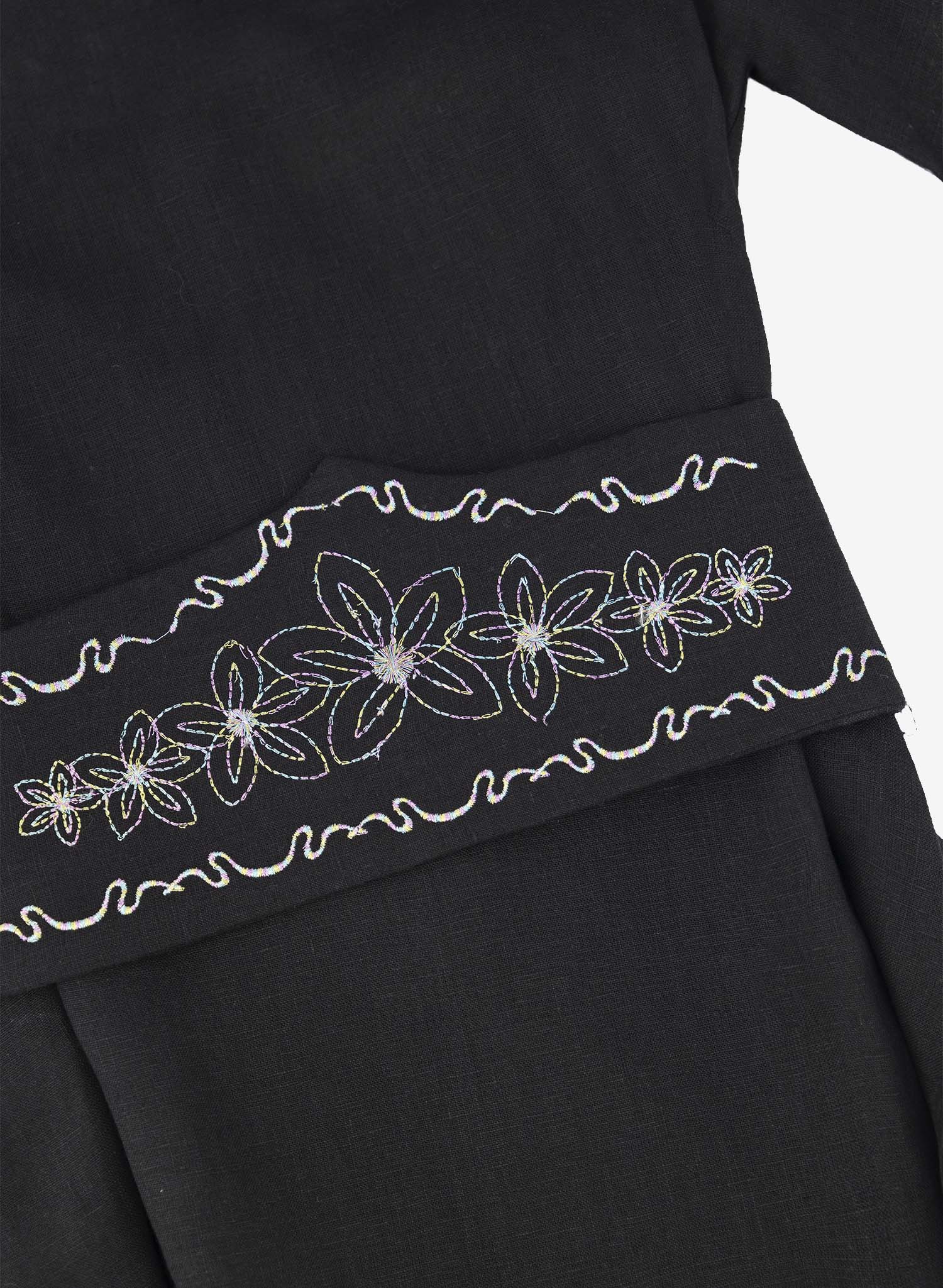 Blusa manga Tres Cuartos 100% Lino Acuario