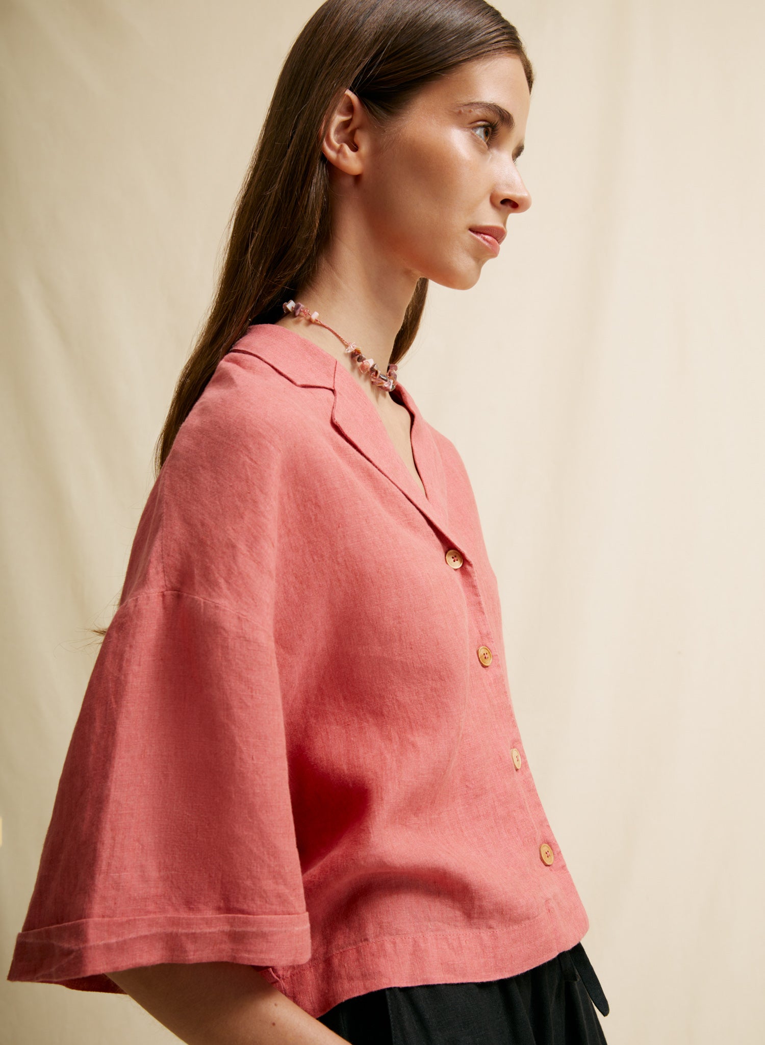 Blusa manga corta Tenerife