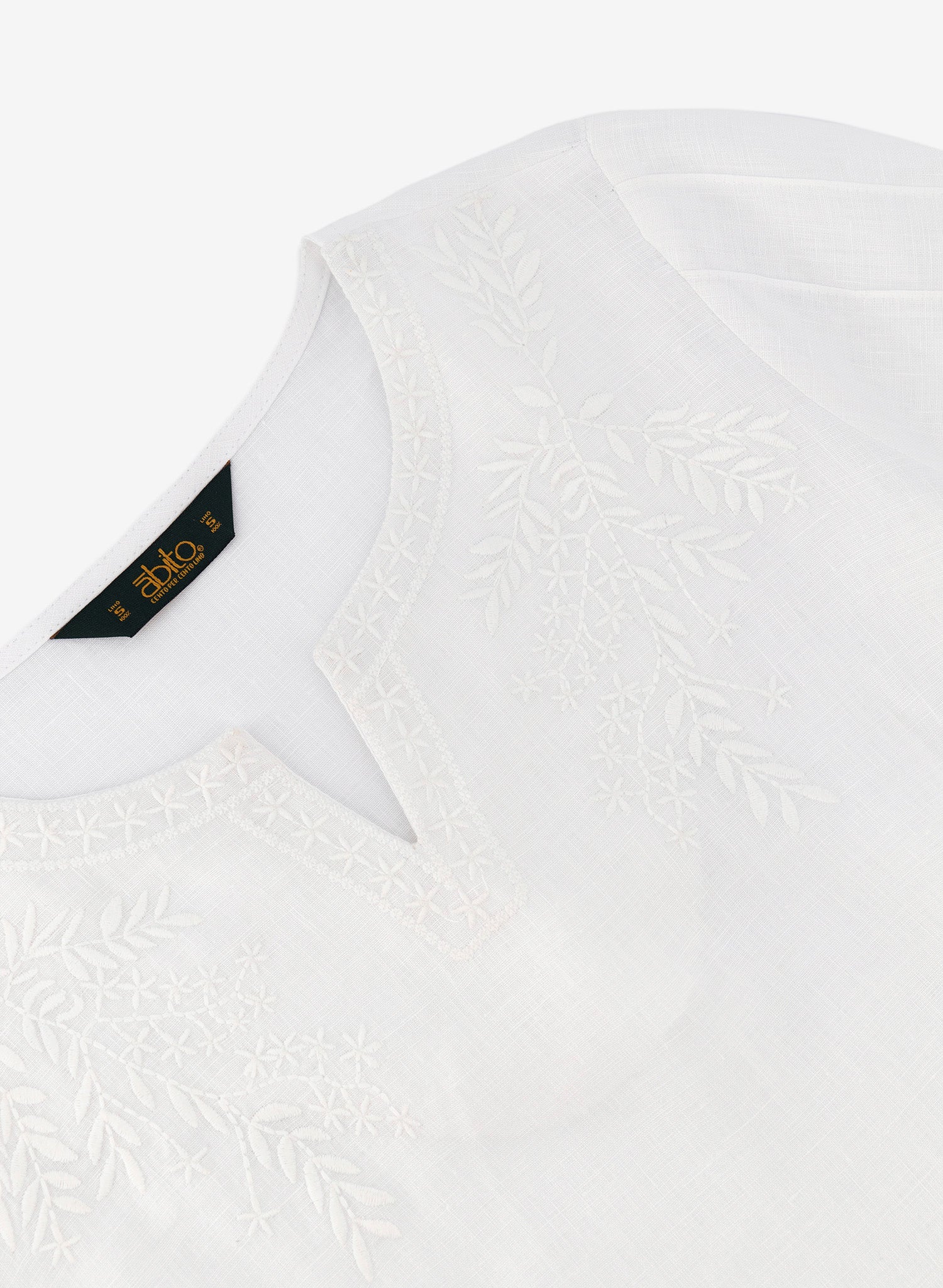 Blusa manga 3/4 100% Lino jiguani