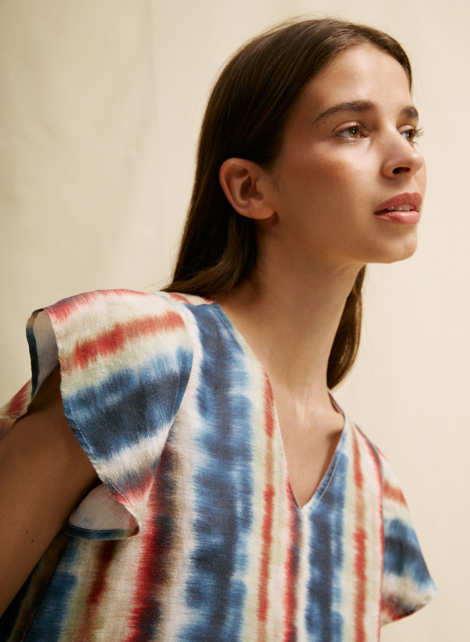 Vestido midi Anafi Print