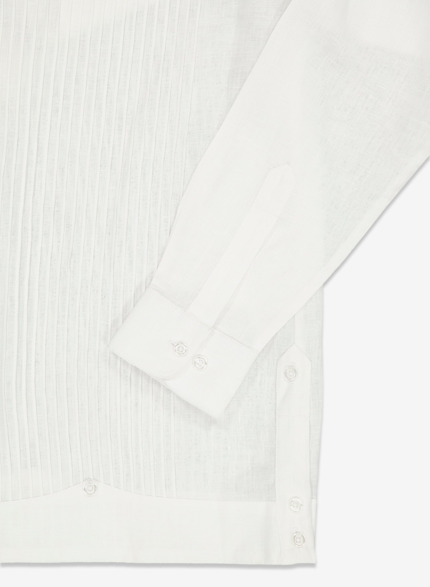 Guayabera manga larga 100% Lino Presidencial