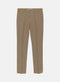 Pantalón Básico 100% Lino Slim Fit Coffe