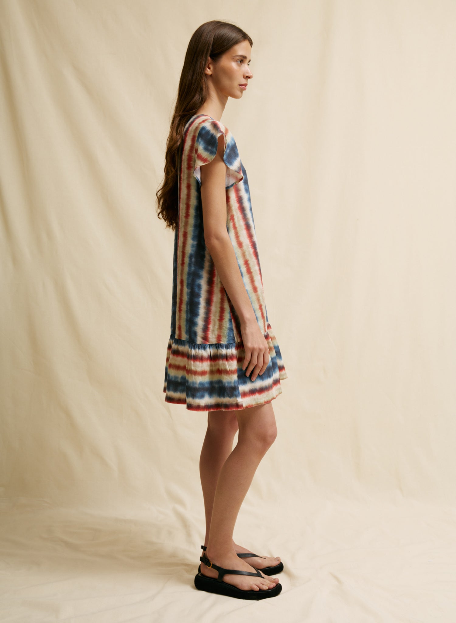 Vestido midi Anafi Print