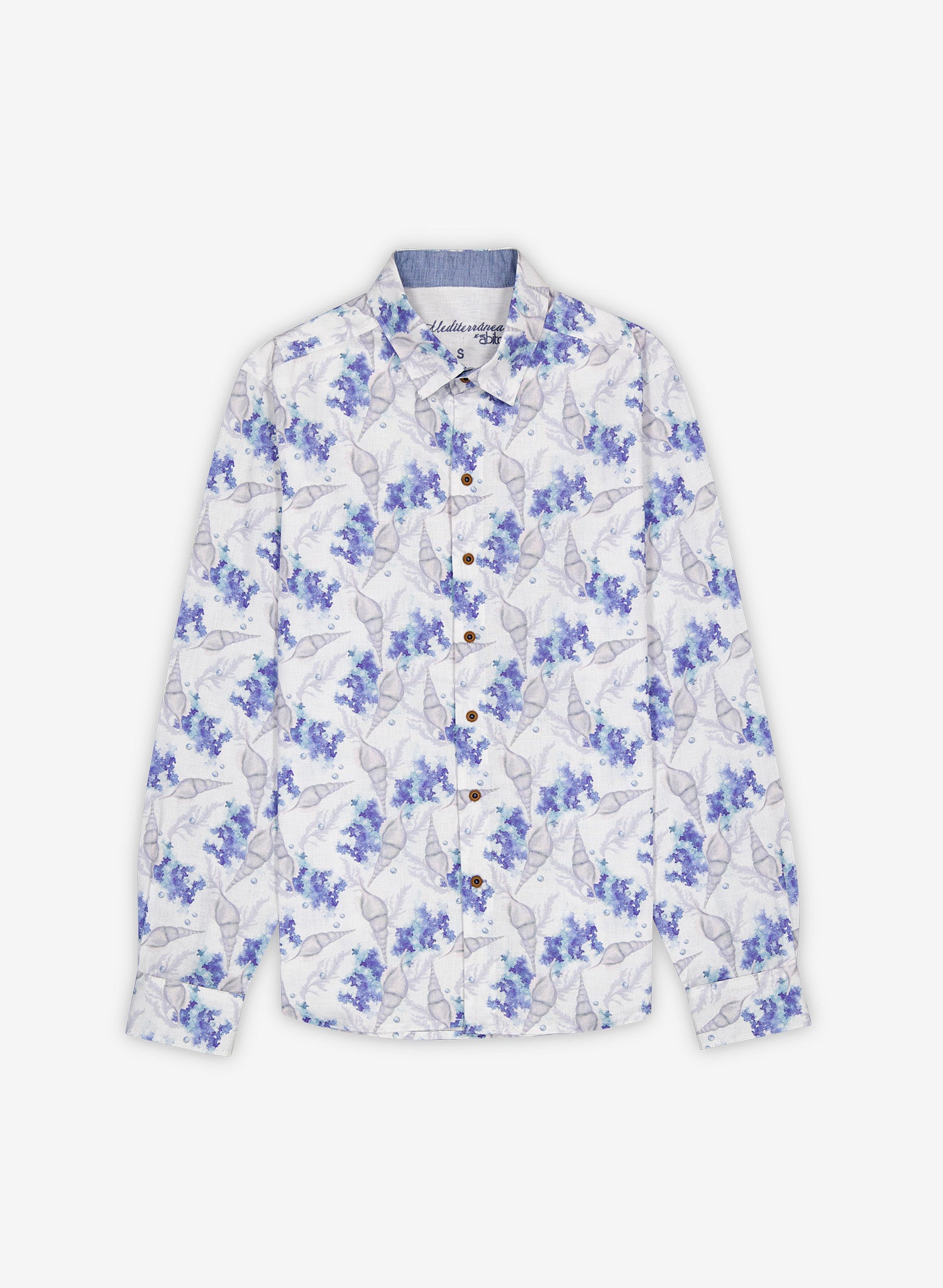 Camisa estampada 100% Lino Buck Bluzarga