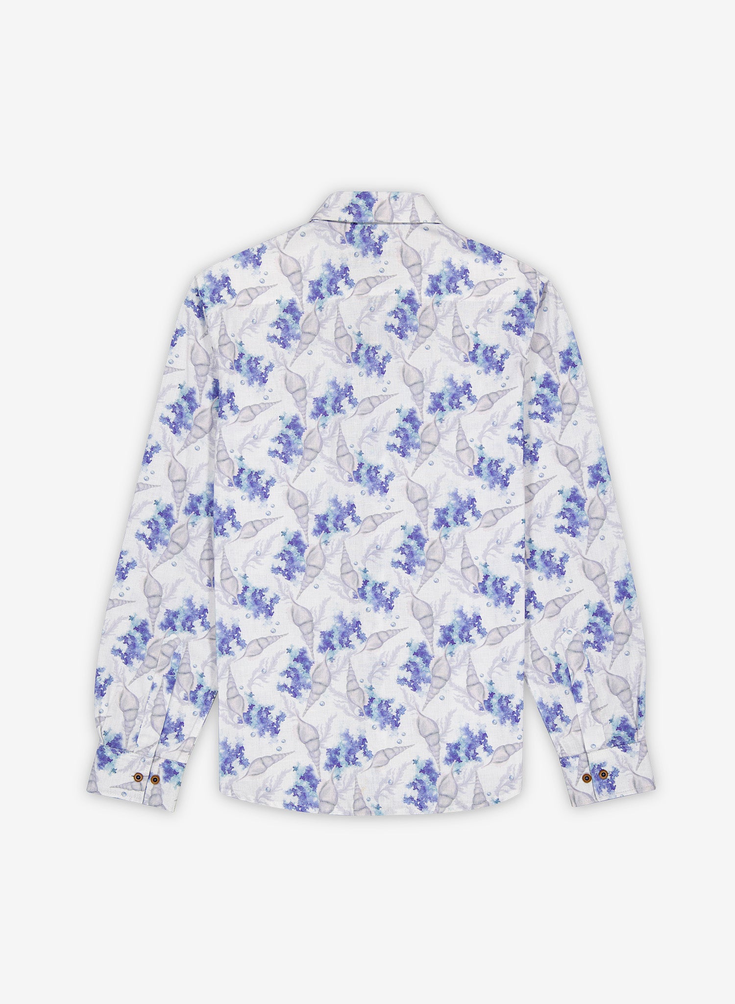 Camisa estampada 100% Lino Buck Bluzarga
