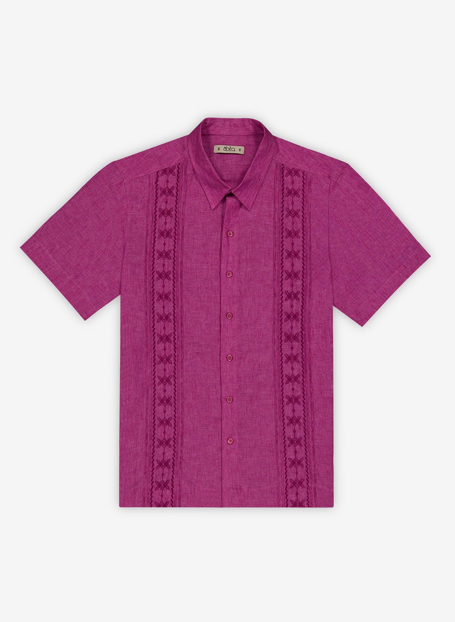Guayabera manga corta 100% Lino Fonz