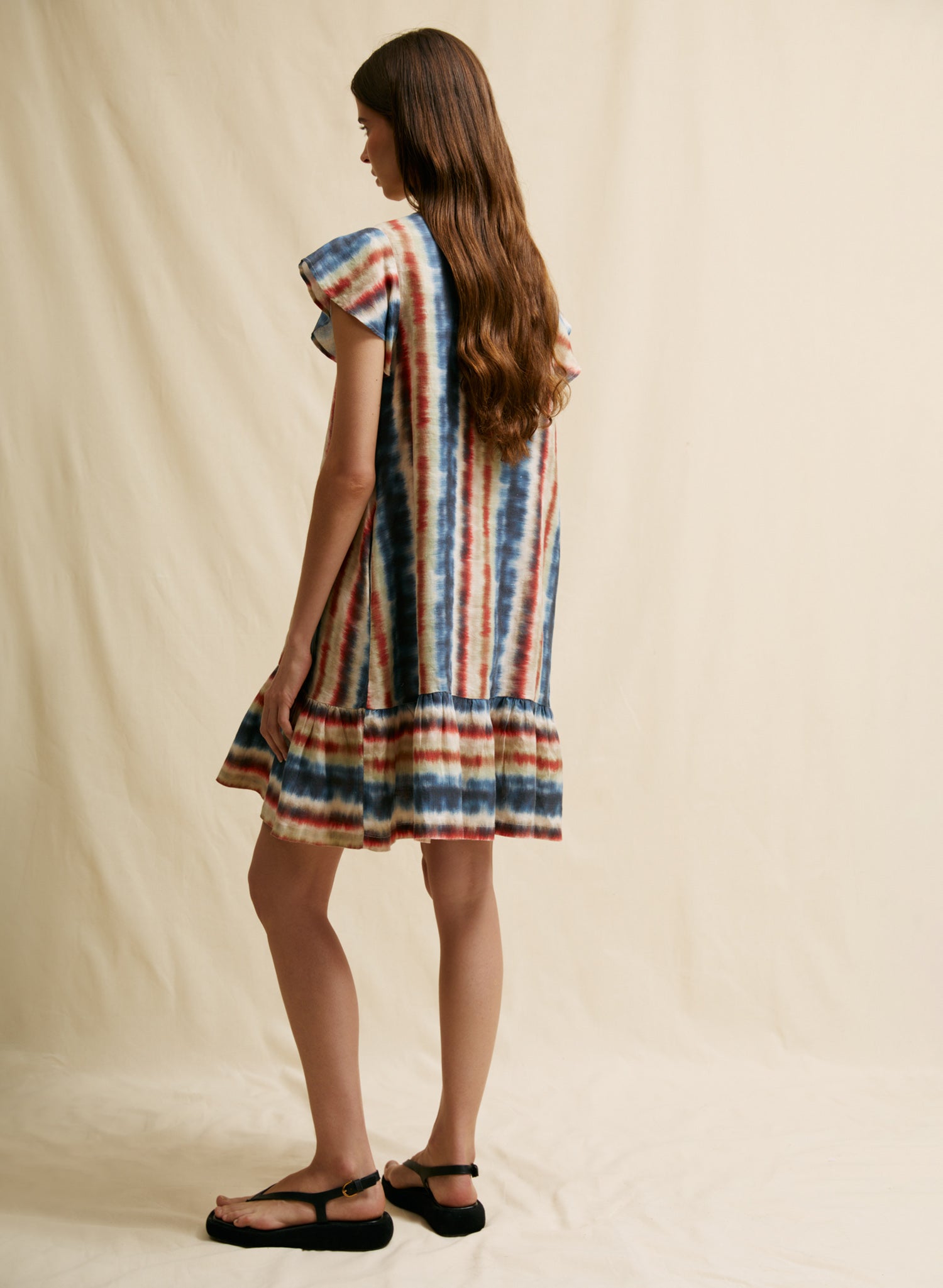 Vestido midi Anafi Print
