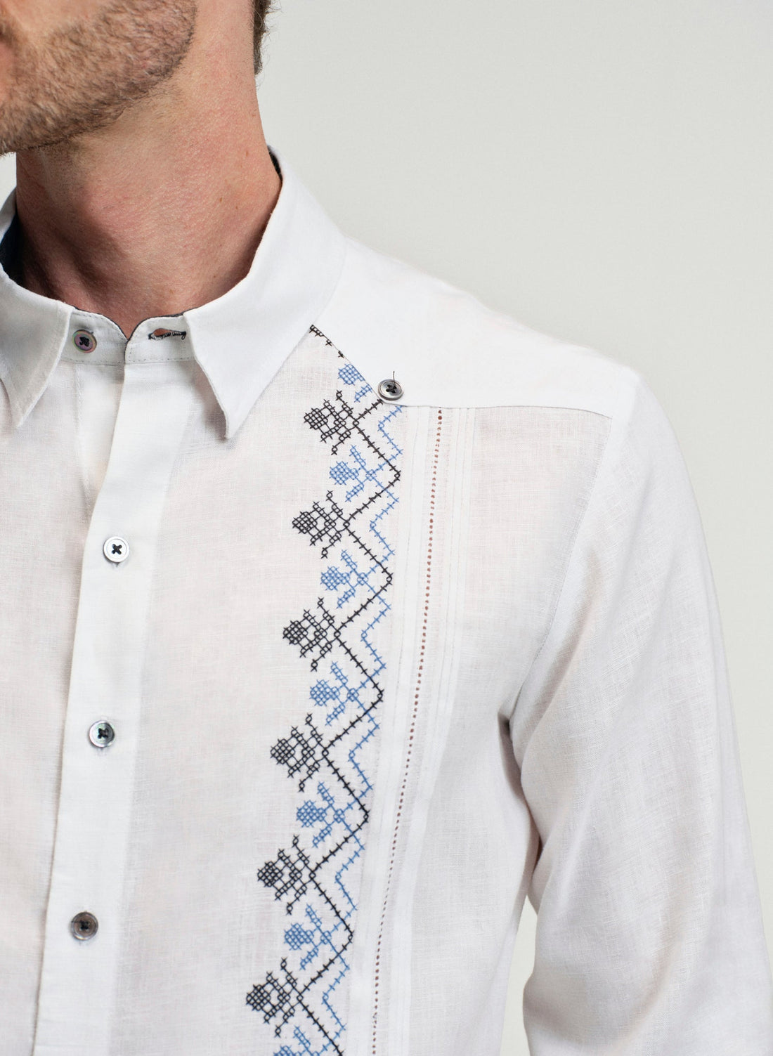 Guayabera 100% Lino Franco