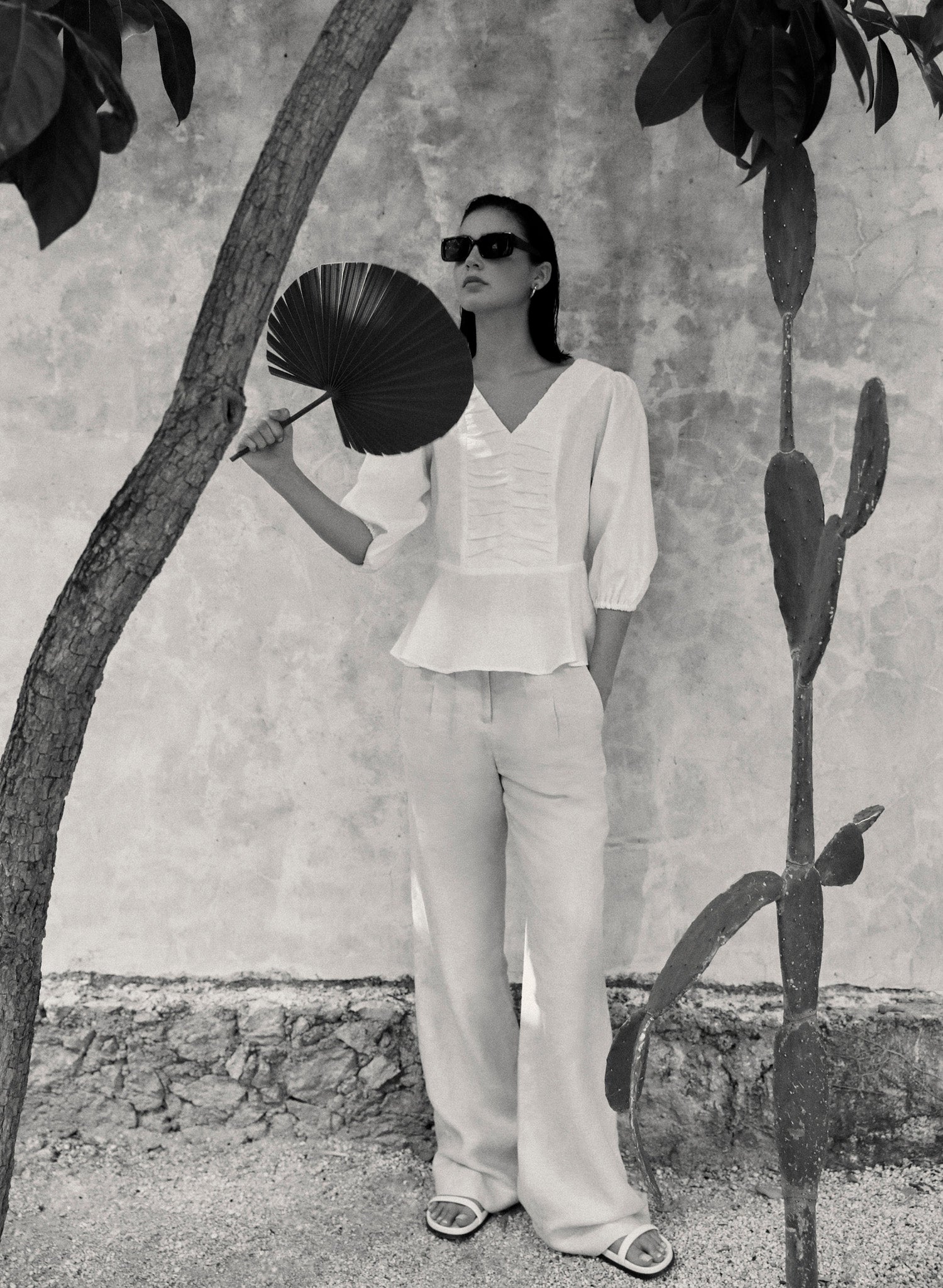 Blusa manga Tres Cuartos Farinacea