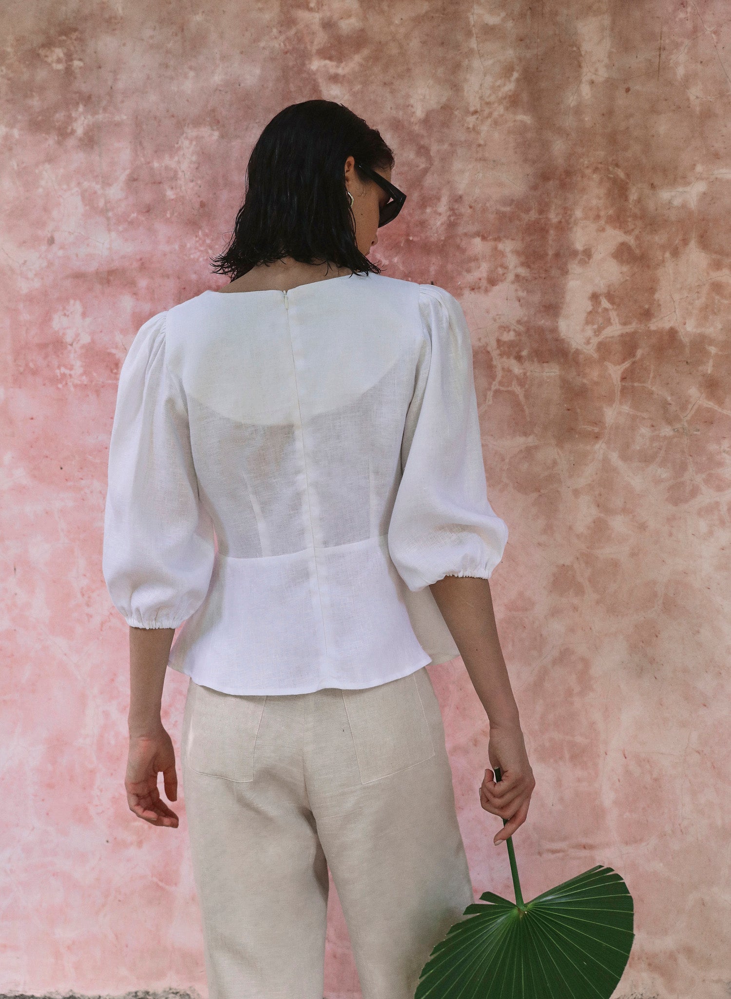 Blusa manga Tres Cuartos Farinacea