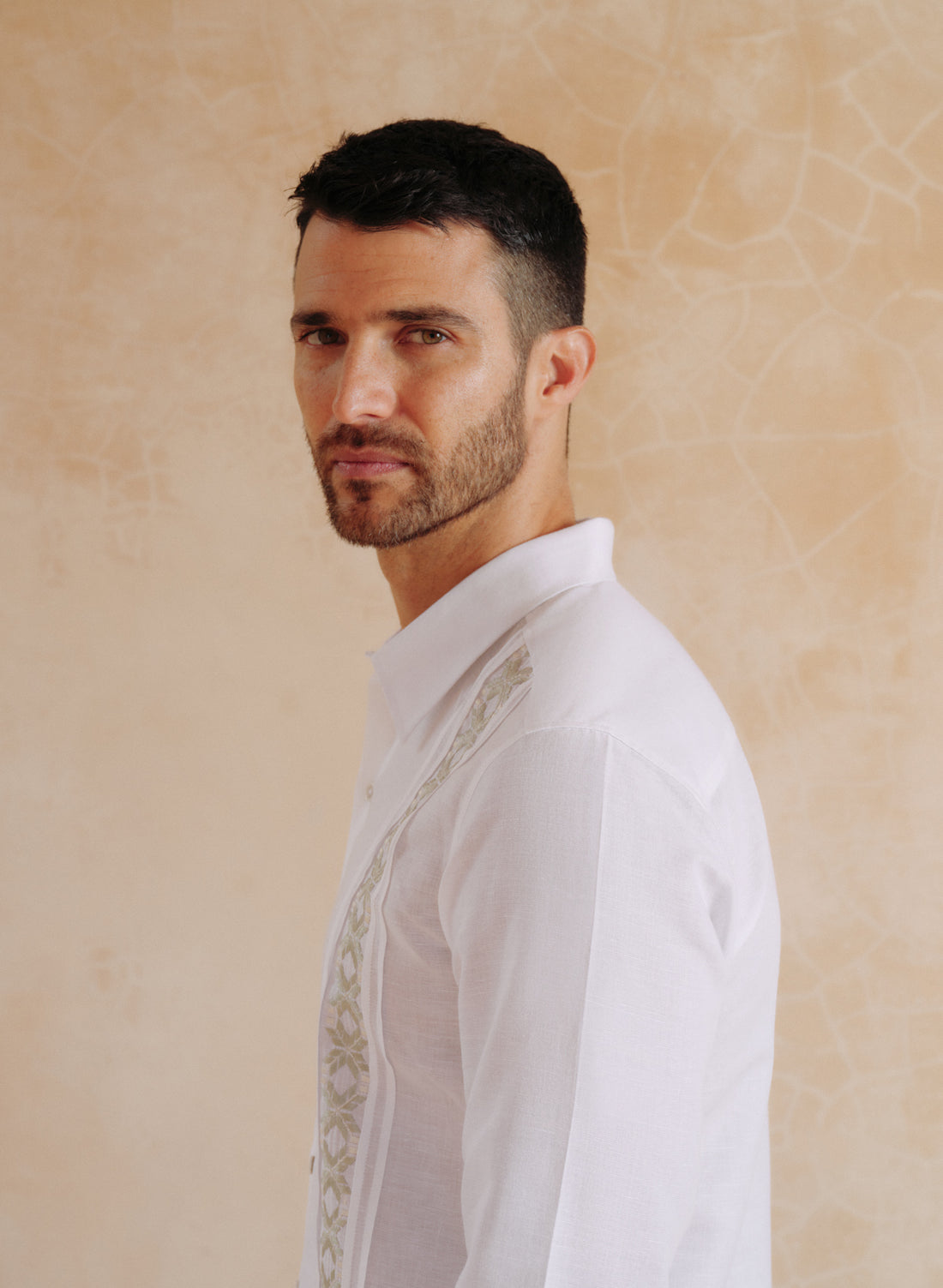 Guayabera Lino Algodón Allende