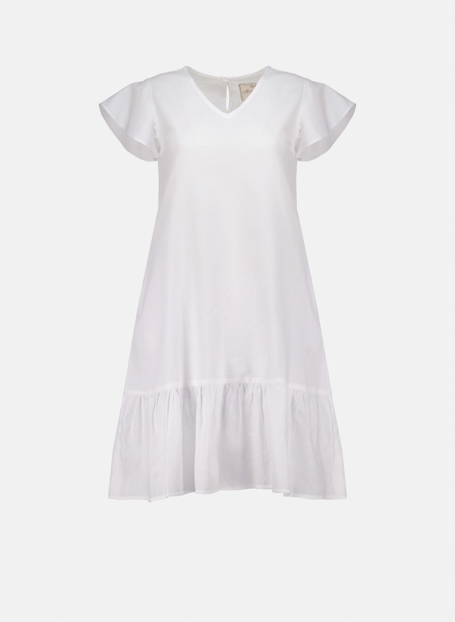 Vestido corto Lino Algodón Ana