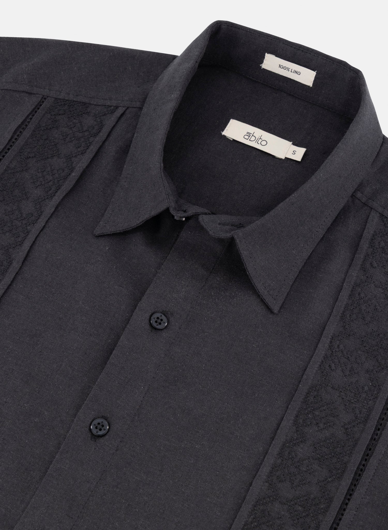 Guayabera manga corta 100% Lino Avag