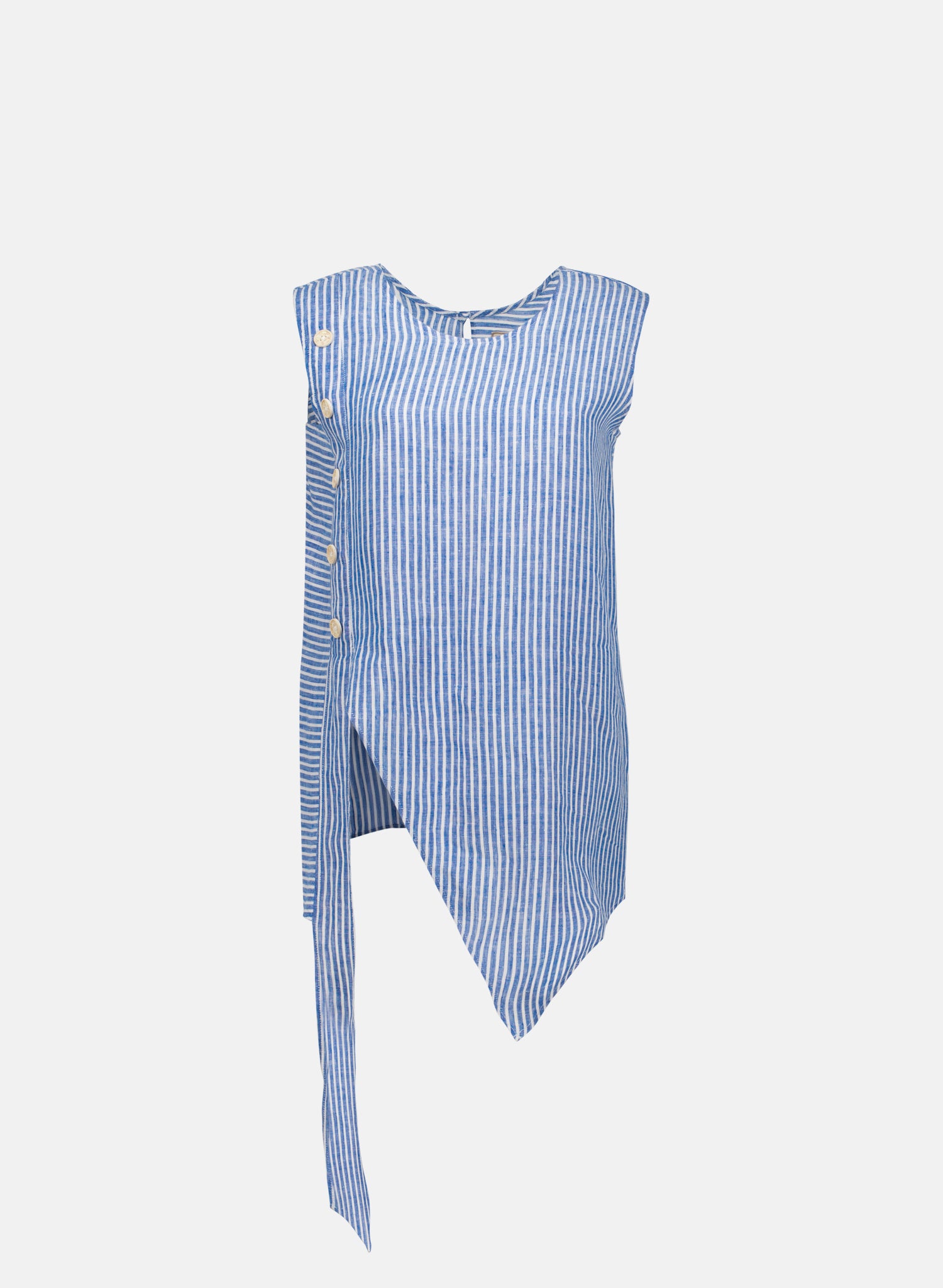 Blusa sin mangas 100% Lino Avy