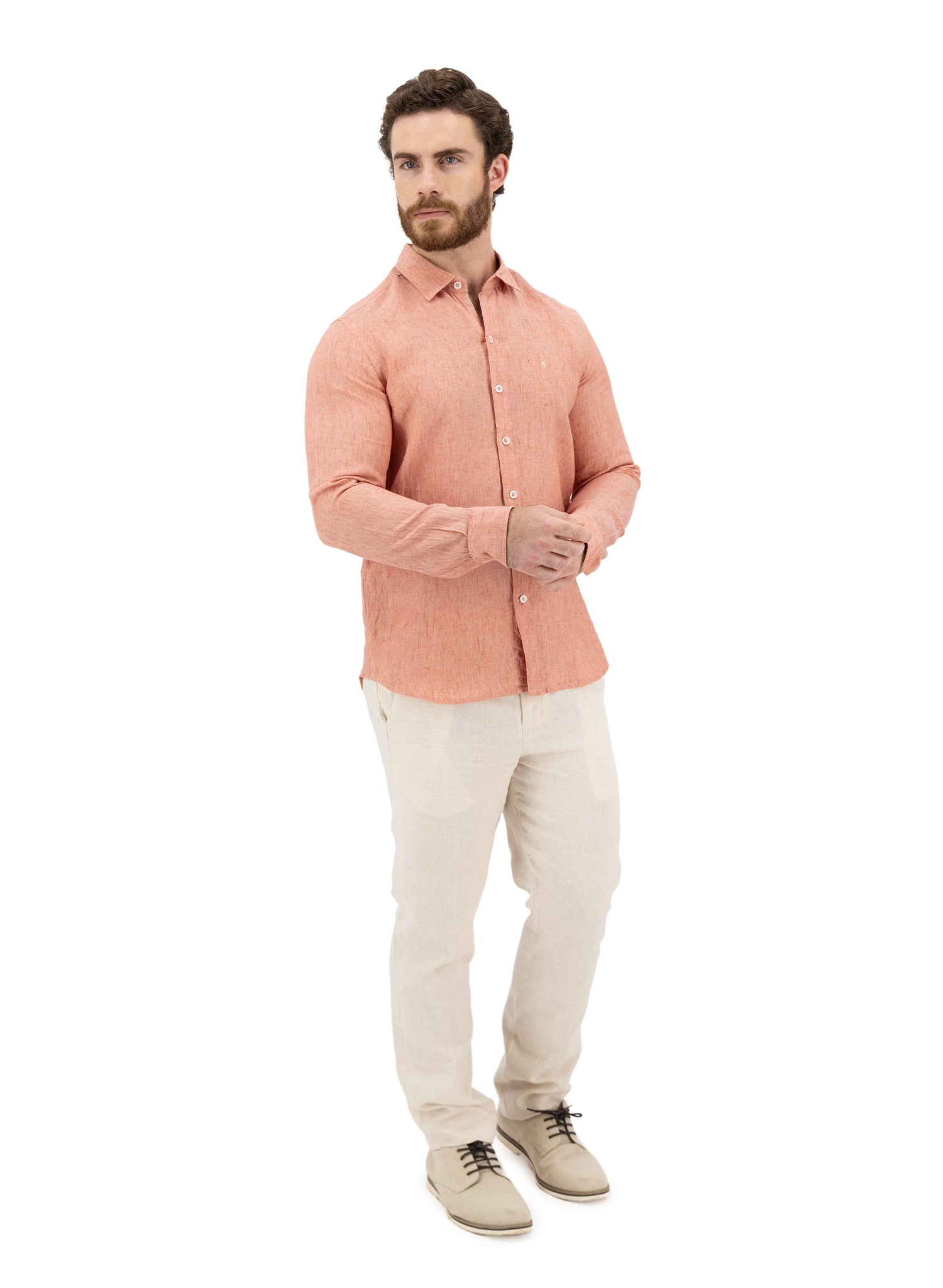 Camisa manga larga Balem Coral