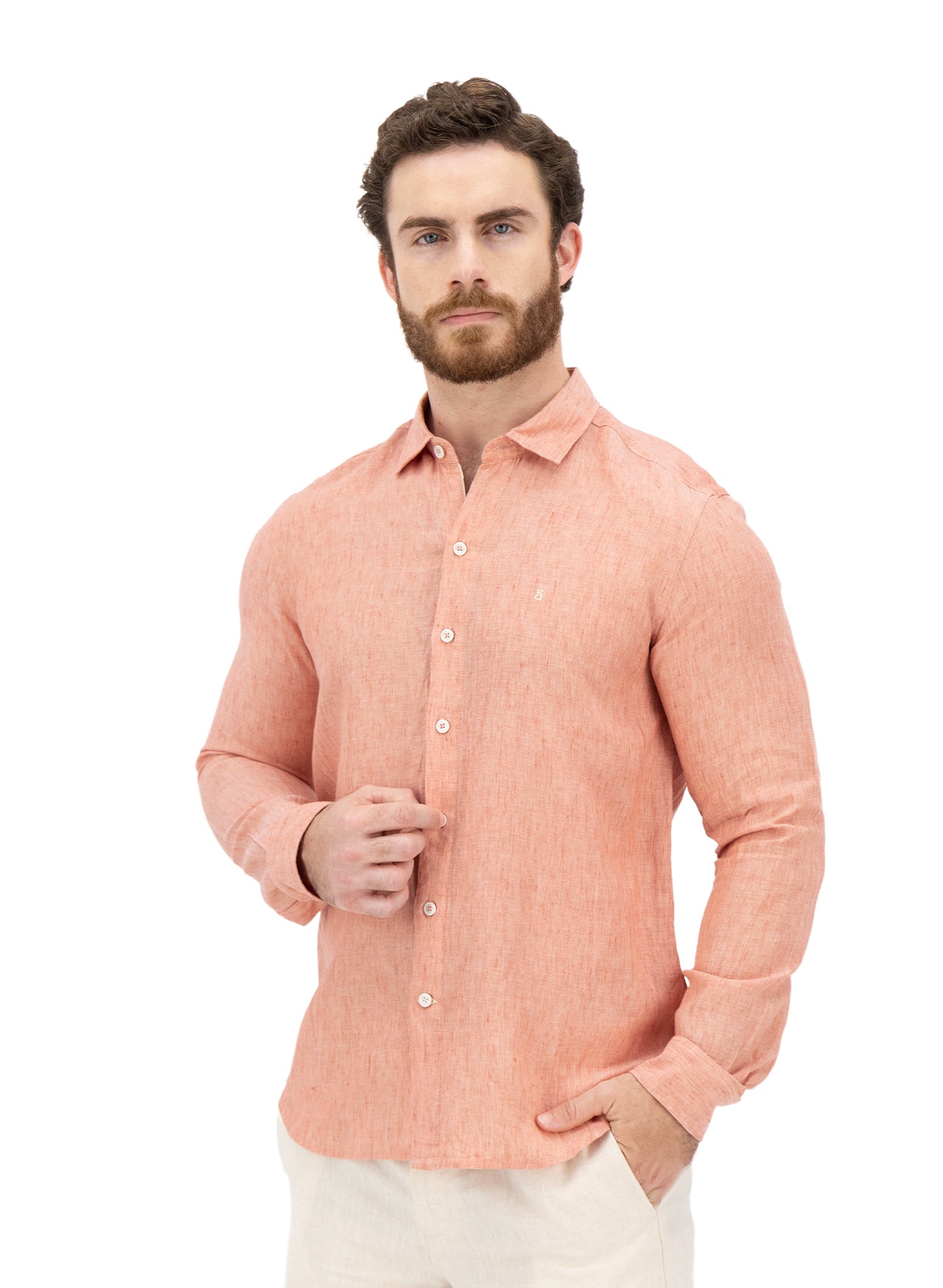 Camisa manga larga Balem Coral
