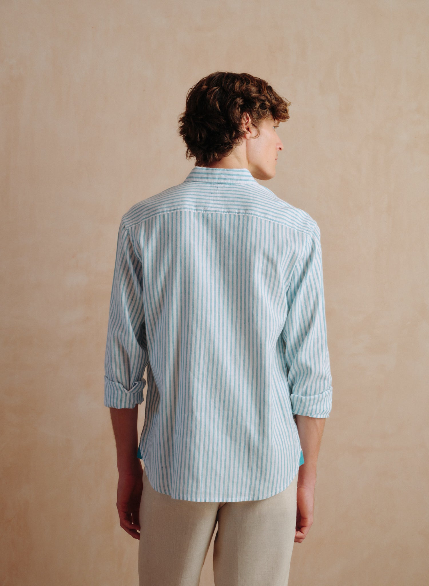 Camisa manga larga Lino Algodón Balem TX