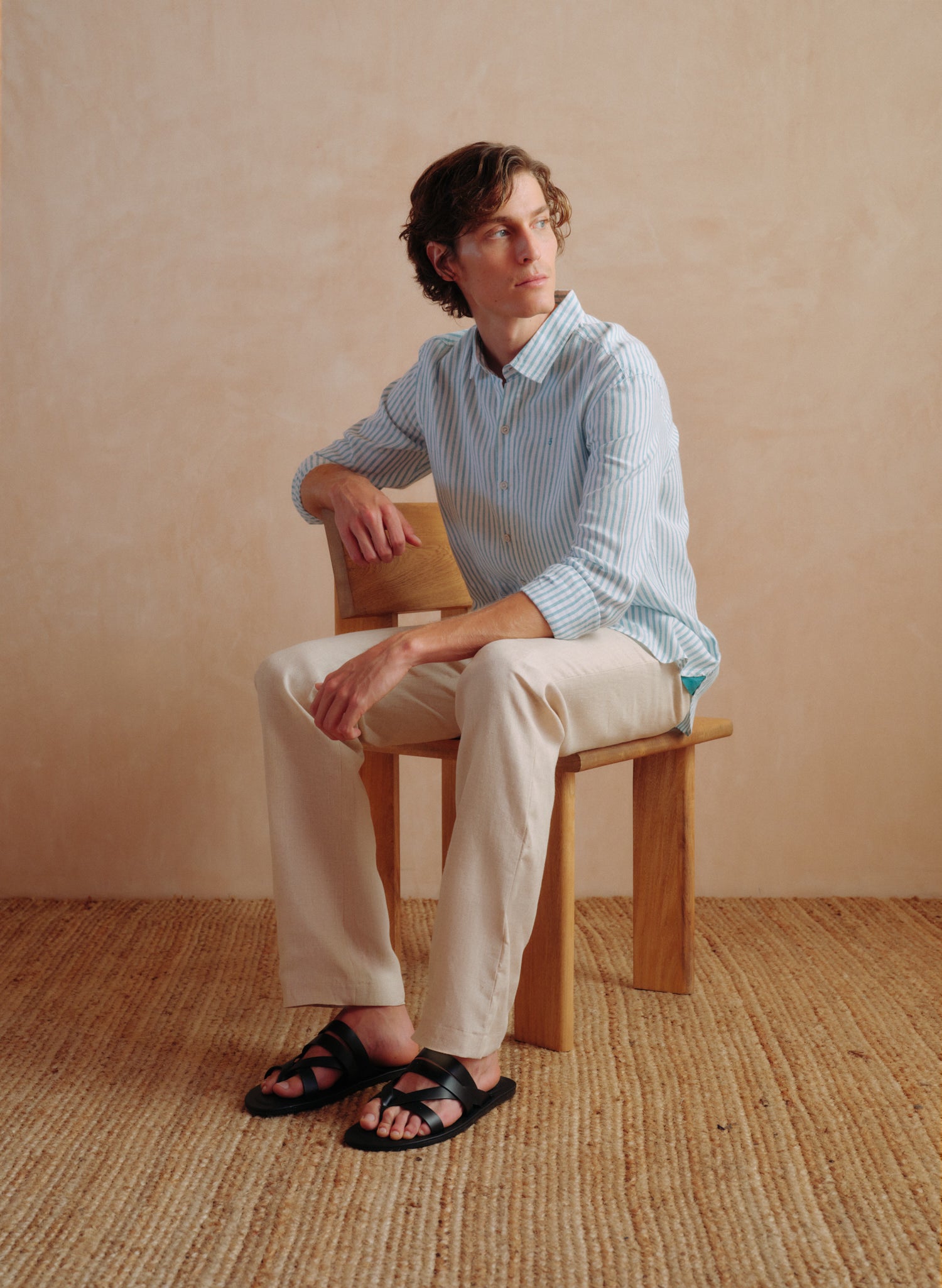 Camisa manga larga Lino Algodón Balem TX