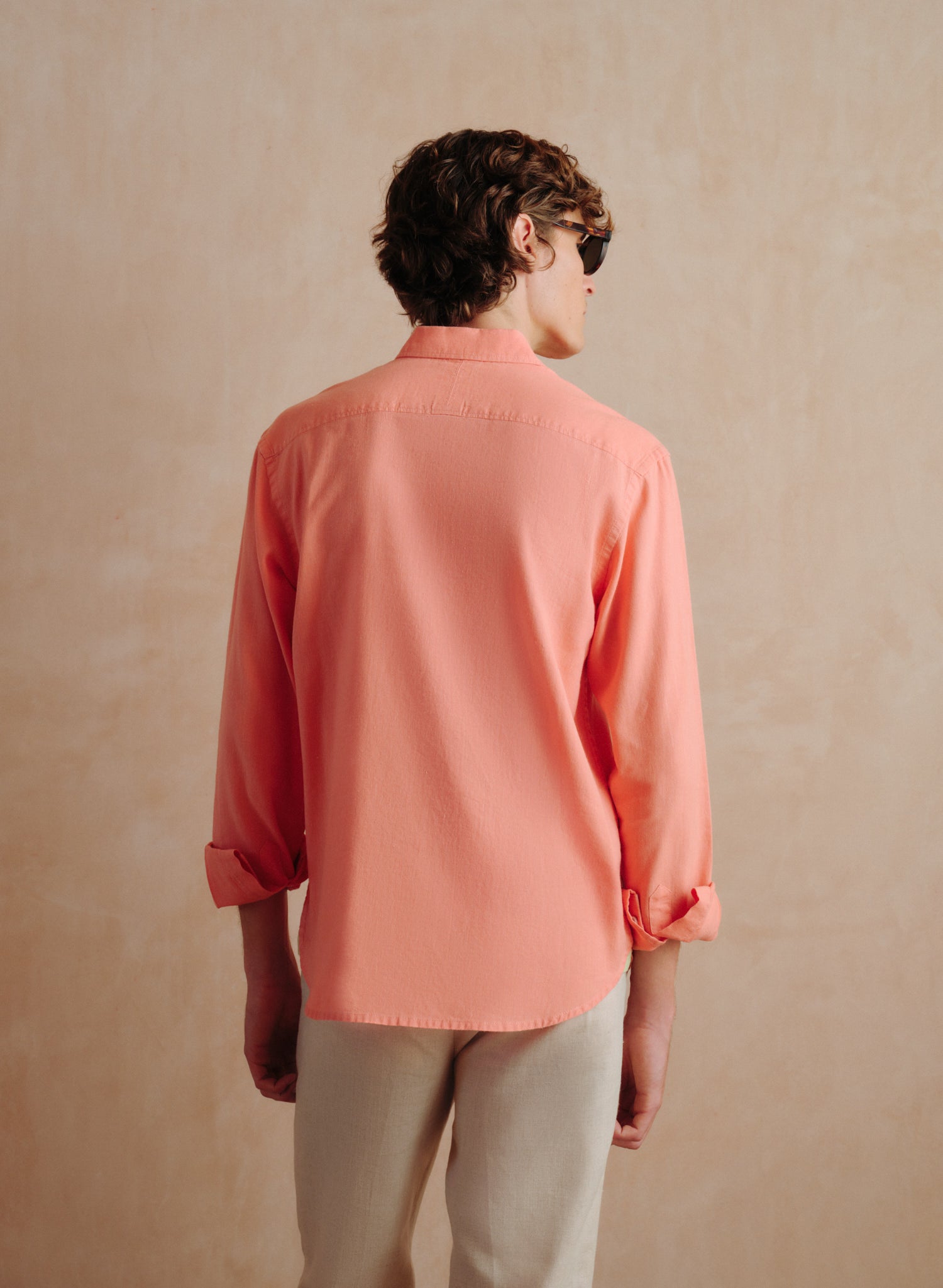 Camisa manga larga Lino Algodón Balem TX