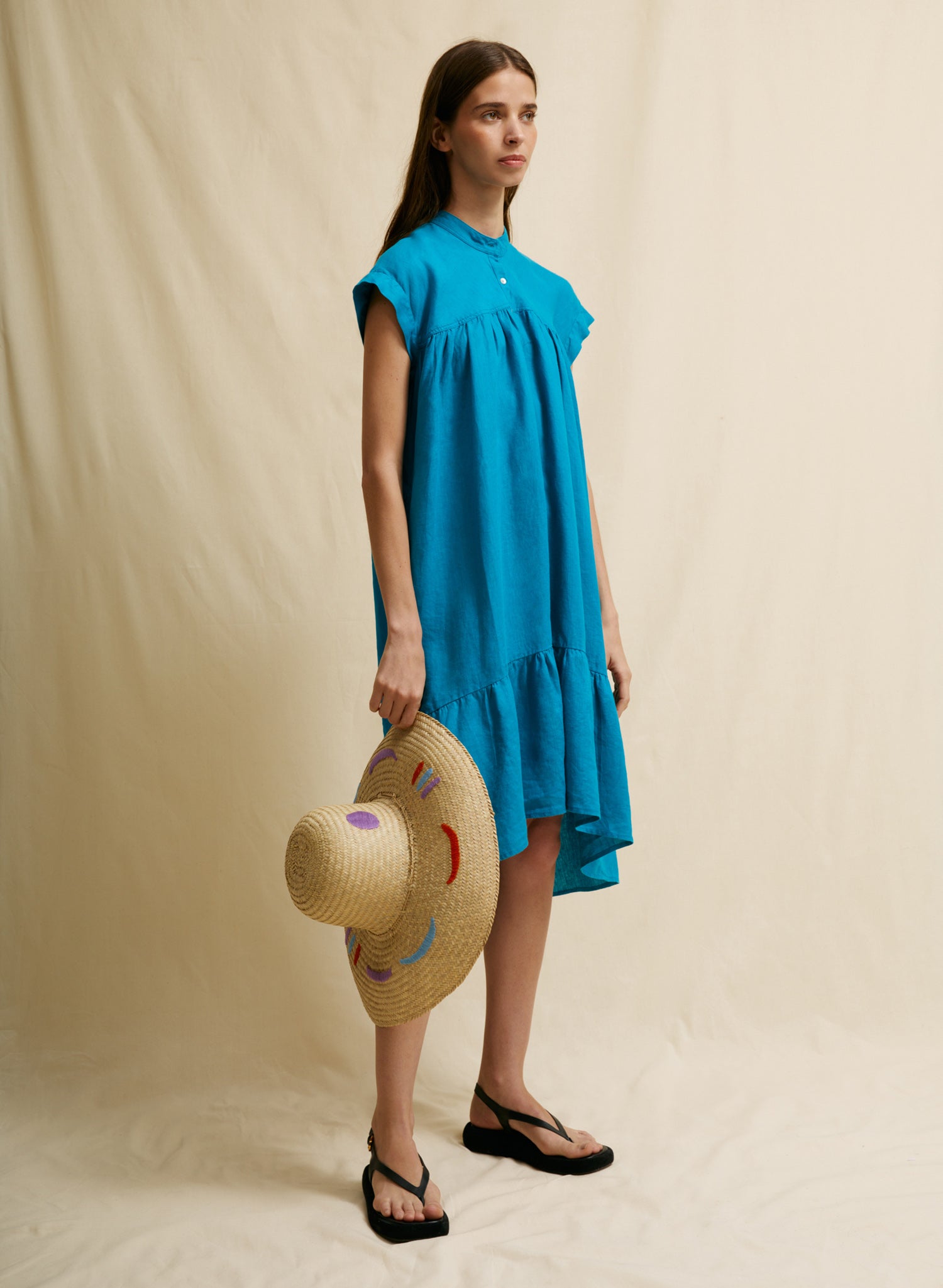 Vestido midi Batta