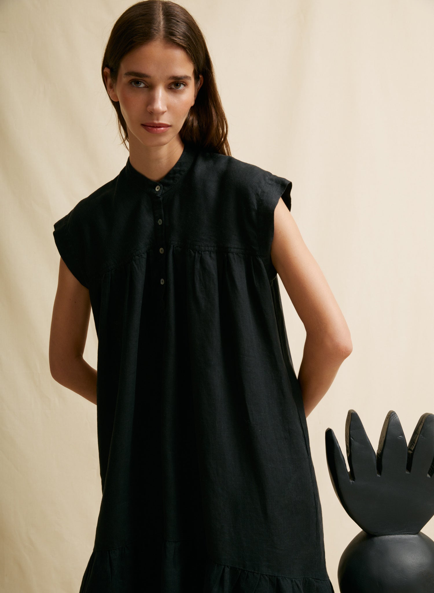 Vestido midi Batta