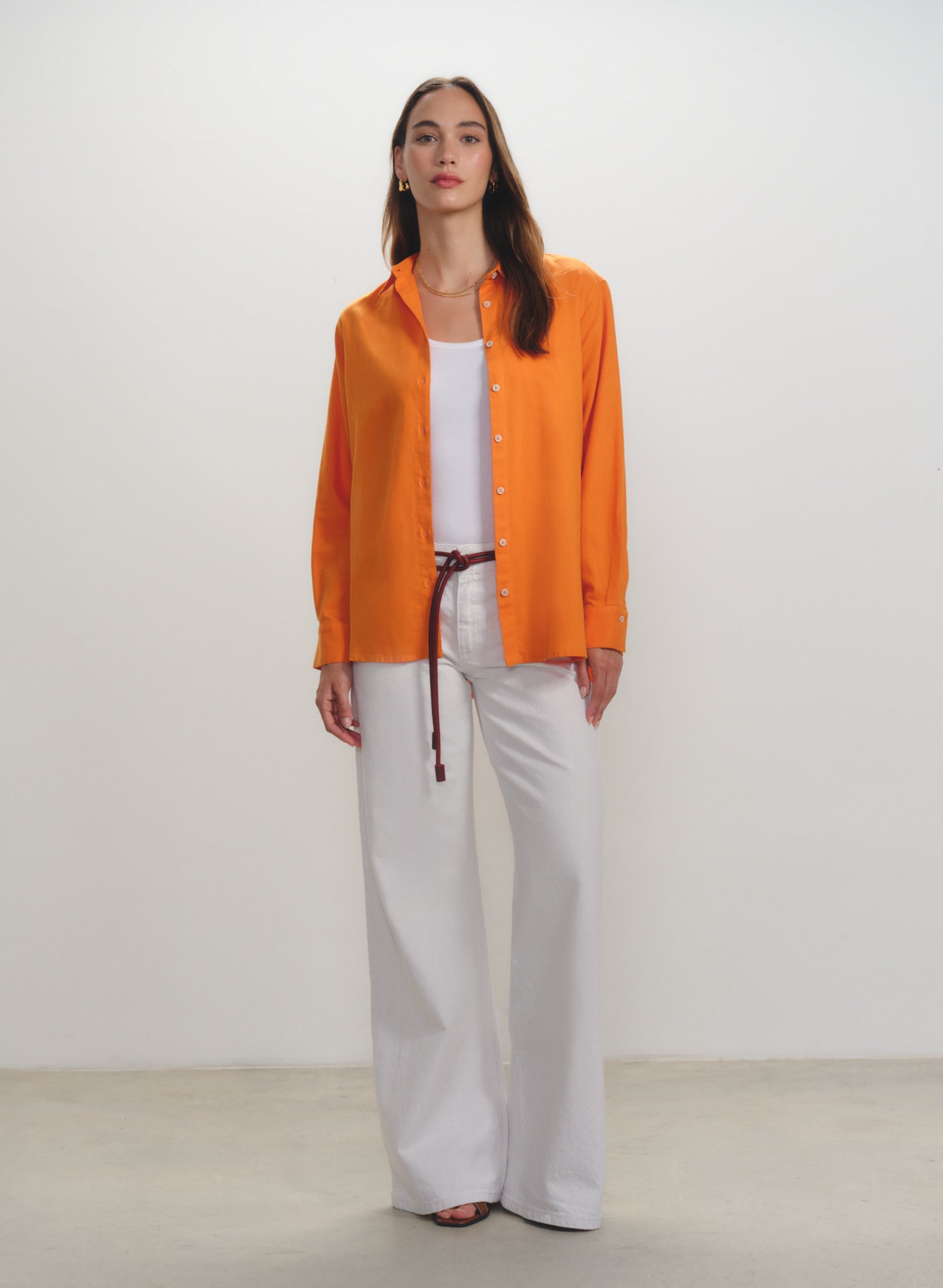 Blusa camisera 100% Lino Essenziale