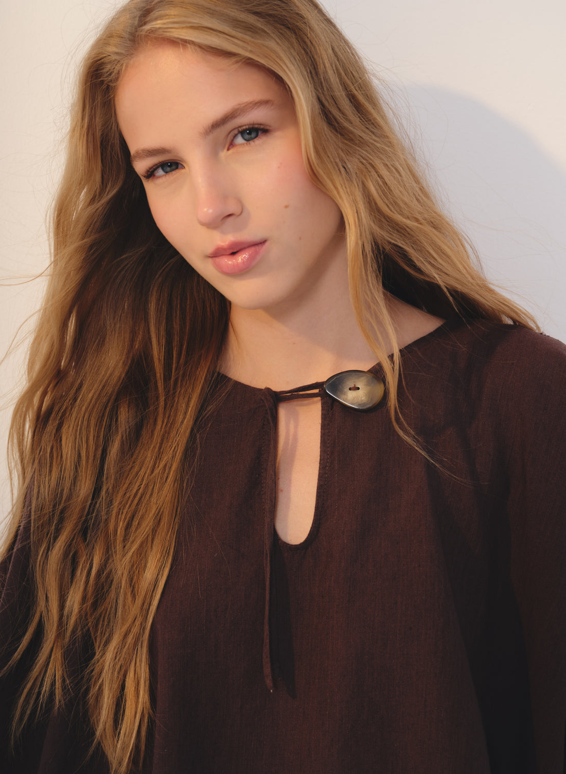 Blusa amplia 100% Lino Gracale