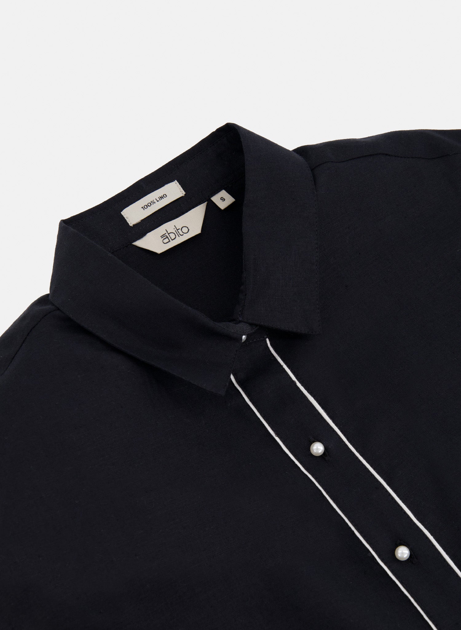 Blusa camisera 100% Lino Bon