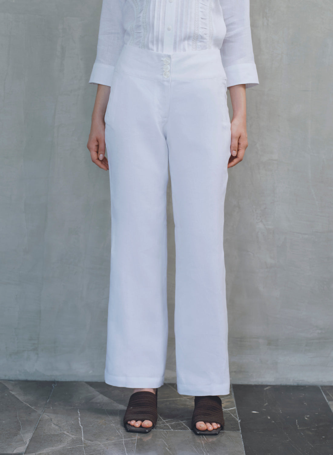 Pantalón 100% Lino Cabiz