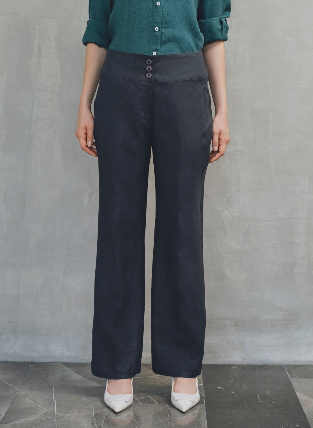 Pantalón 100% Lino Cabiz